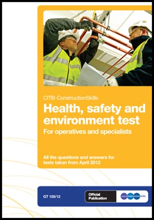 Oficjalne materiały do nauki na test CITB HS&E na kartę CSCS